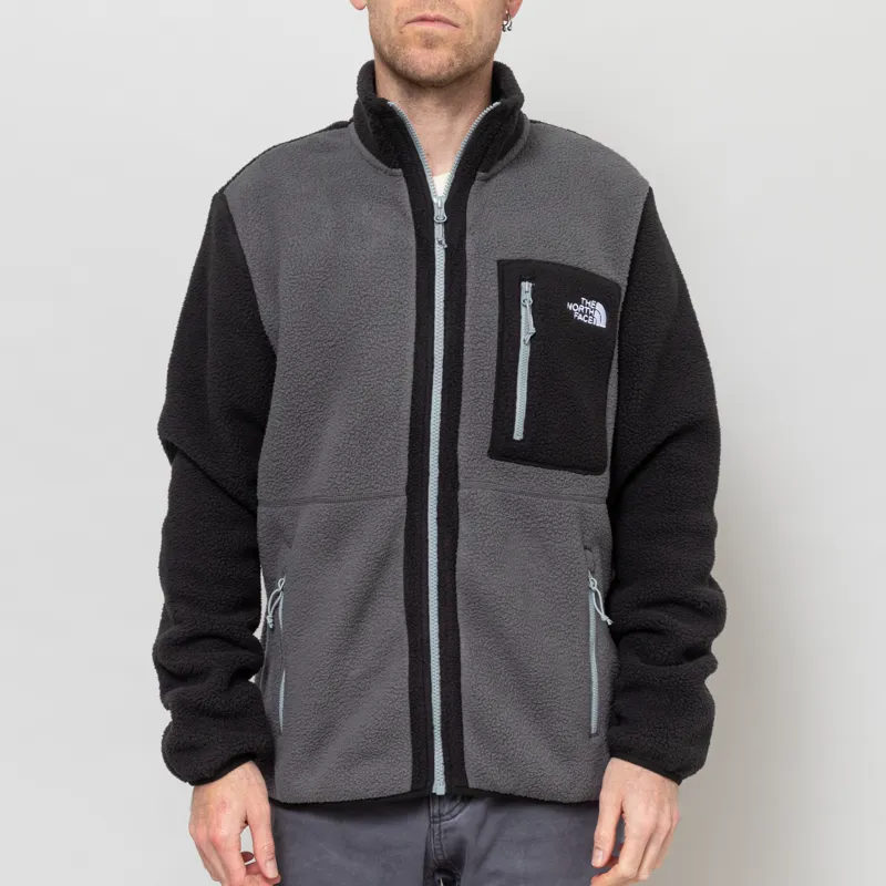 The North Face Yumiori Full Zip Fleece Jacket TNF Black Asphalt Grey Monument Grey