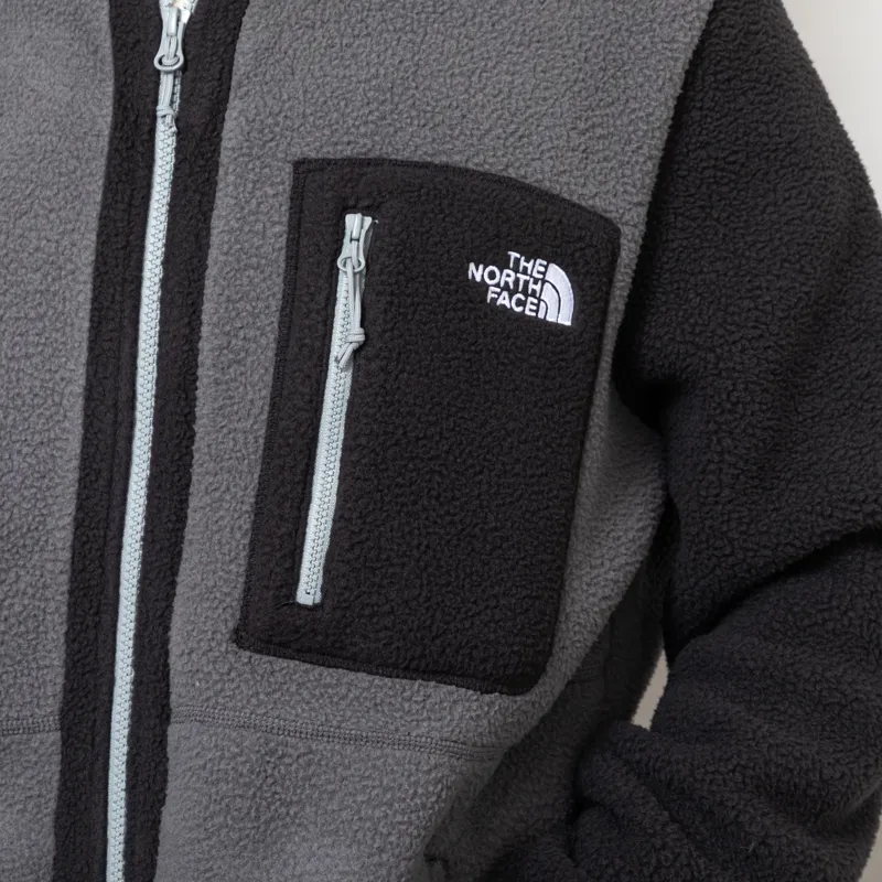 The North Face Yumiori Full Zip Fleece Jacket TNF Black Asphalt Grey Monument Grey-6