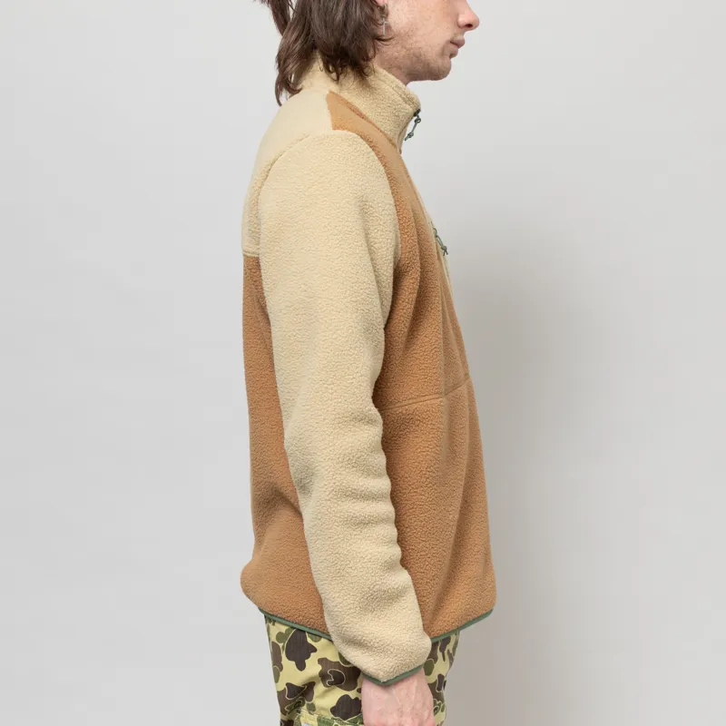 The North Face Yumiori 1/4 Zip Fleece Jacket Utility Brown Khaki-4