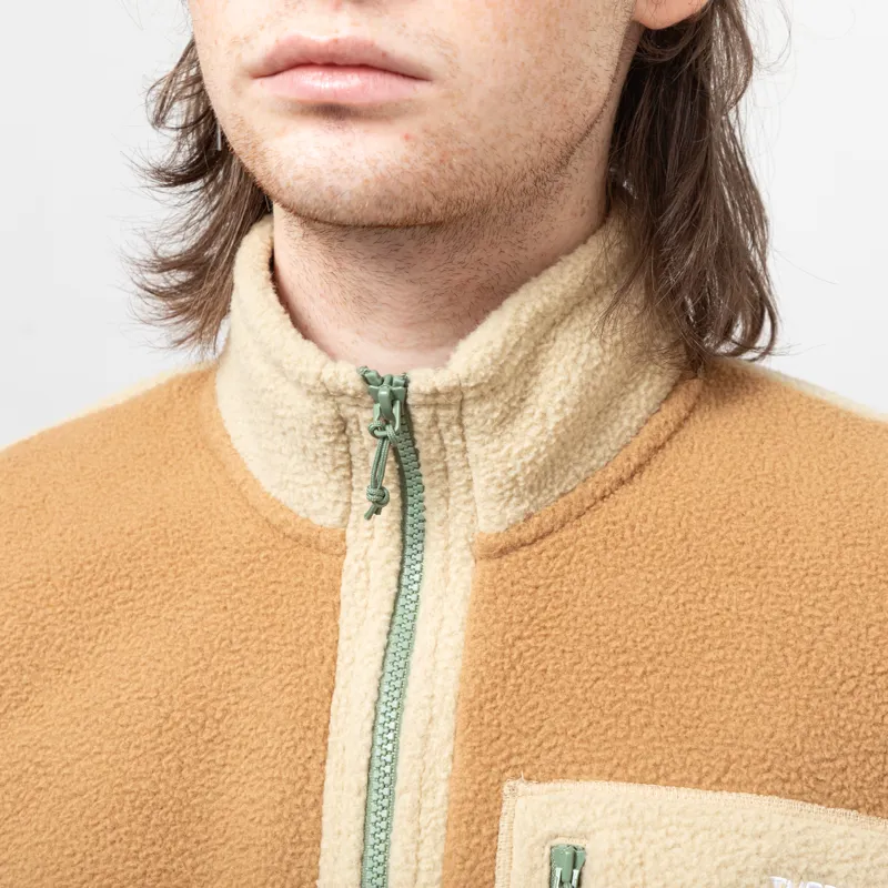 The North Face Yumiori 1/4 Zip Fleece Jacket Utility Brown Khaki-5