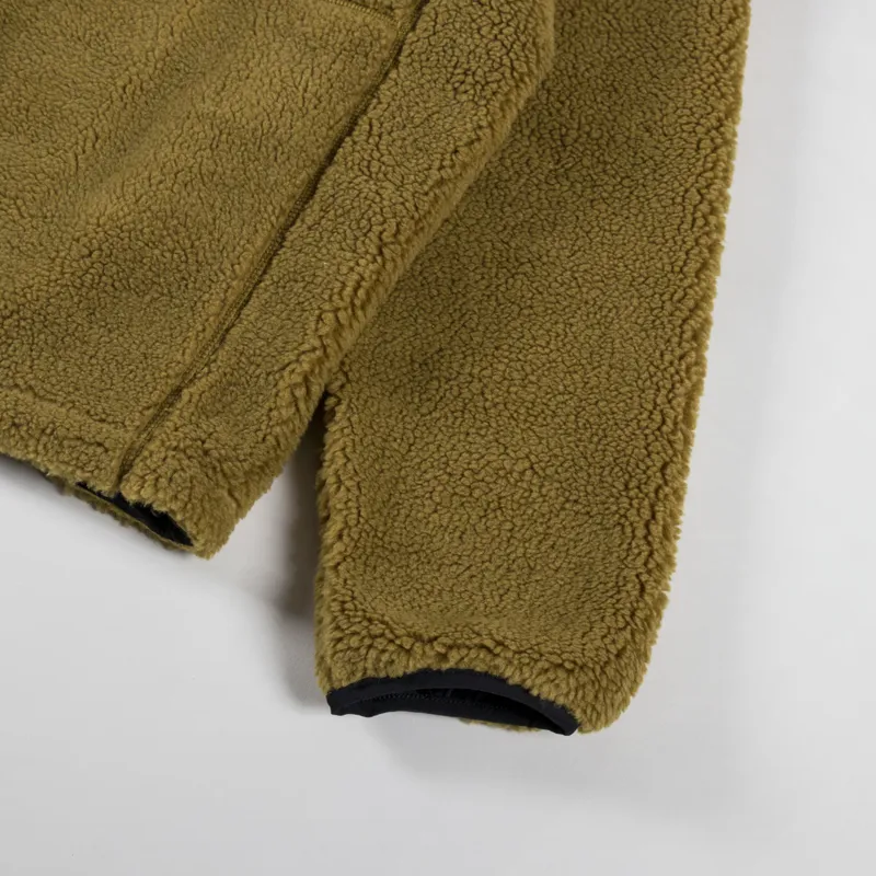 The North Face Extreme Pile Full Zip Jacket Moss Green Black-7