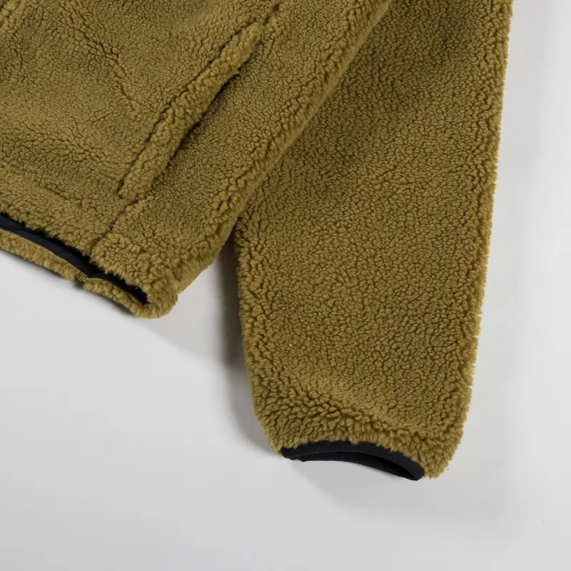 The North Face Extreme Pile Full Zip Jacket Moss Green Black-8