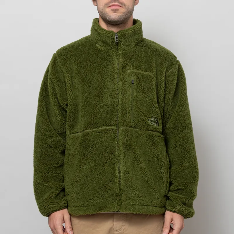 The North Face Extreme Pile Full Zip Jacket Woodland Green