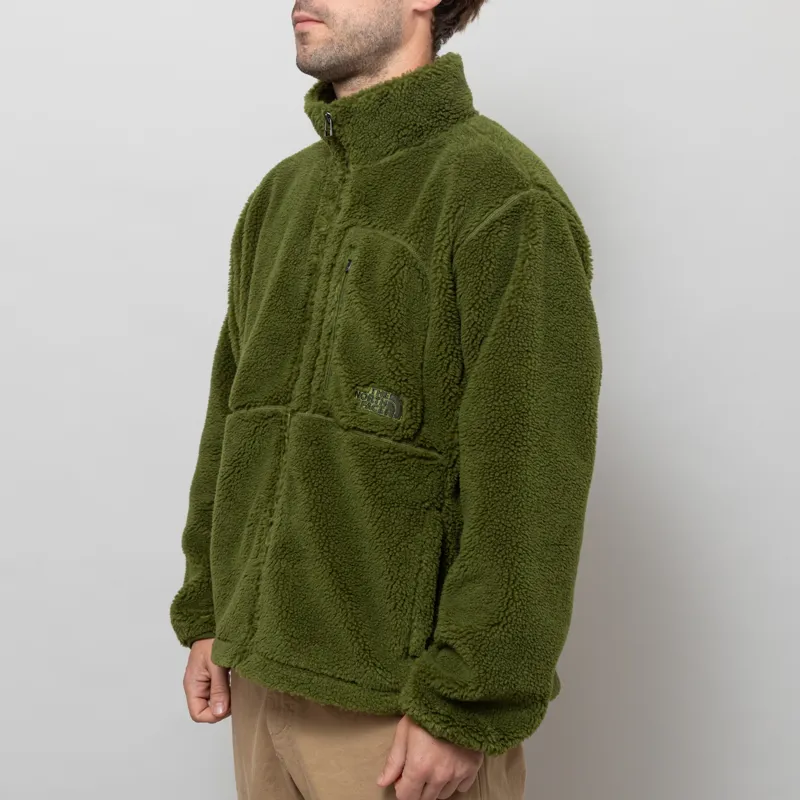 The North Face Extreme Pile Full Zip Jacket Woodland Green-1