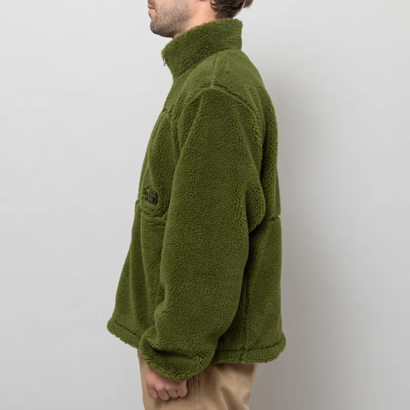 The North Face Extreme Pile Full Zip Jacket Woodland Green-2