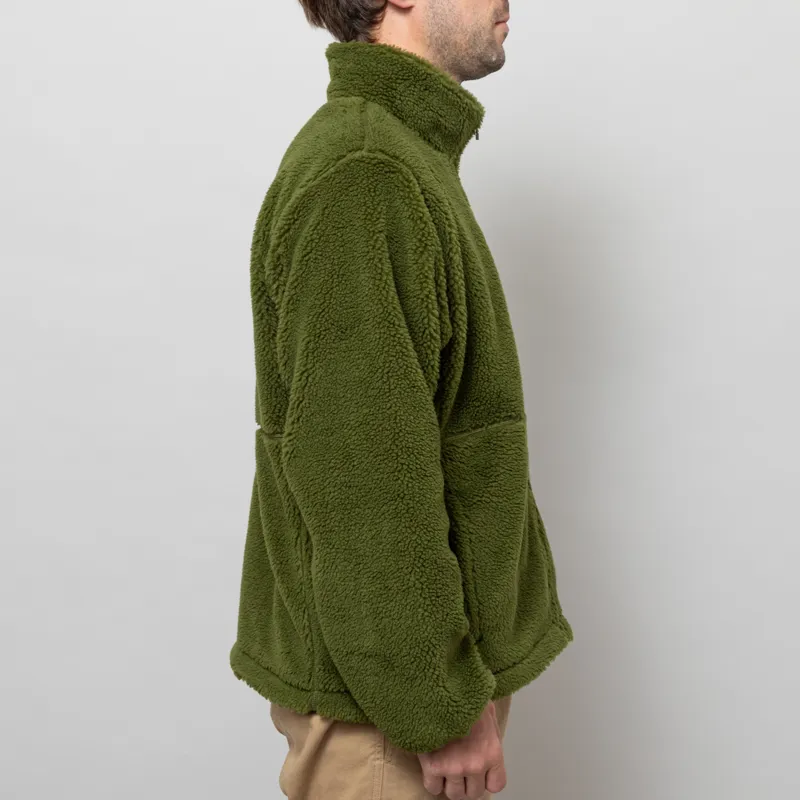 The North Face Extreme Pile Full Zip Jacket Woodland Green-4