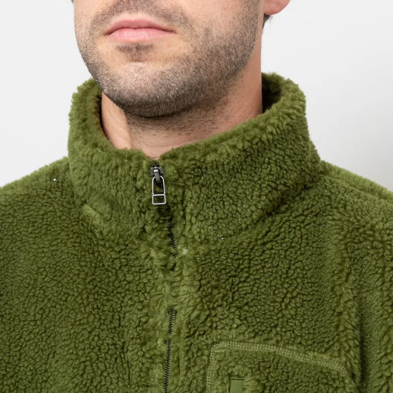 The North Face Extreme Pile Full Zip Jacket Woodland Green-5