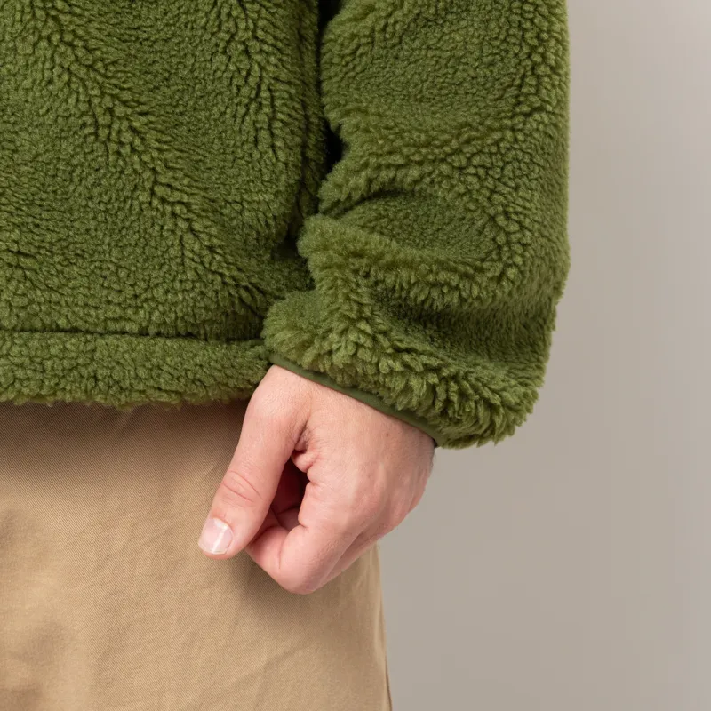 The North Face Extreme Pile Full Zip Jacket Woodland Green-9