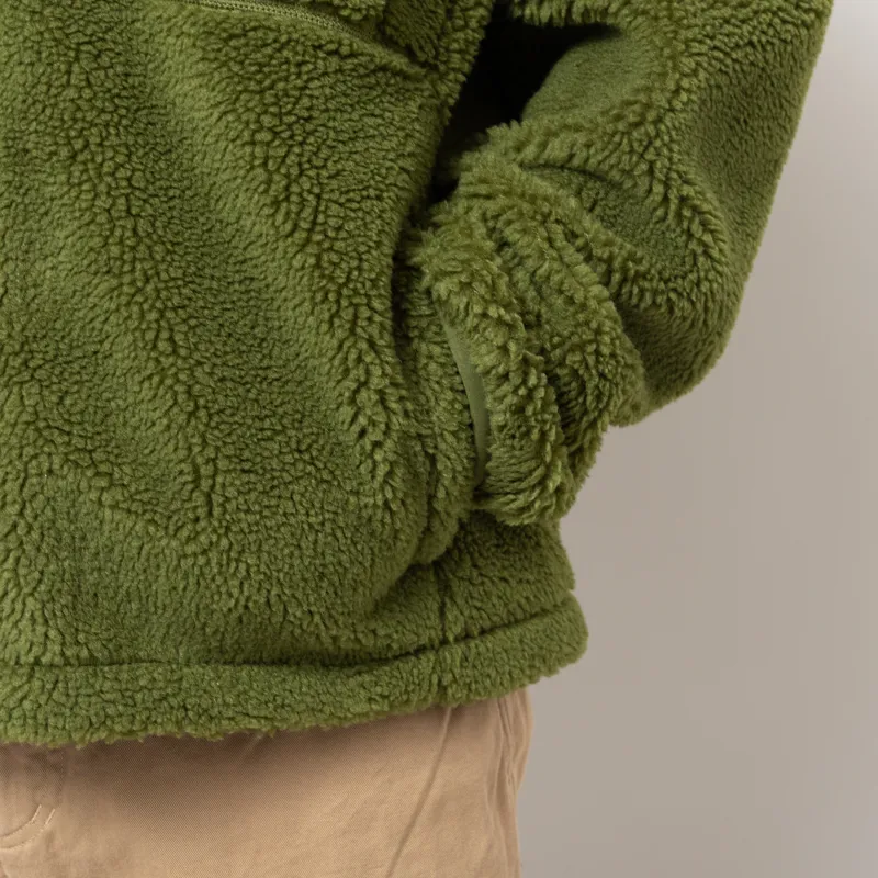 The North Face Extreme Pile Full Zip Jacket Woodland Green-8