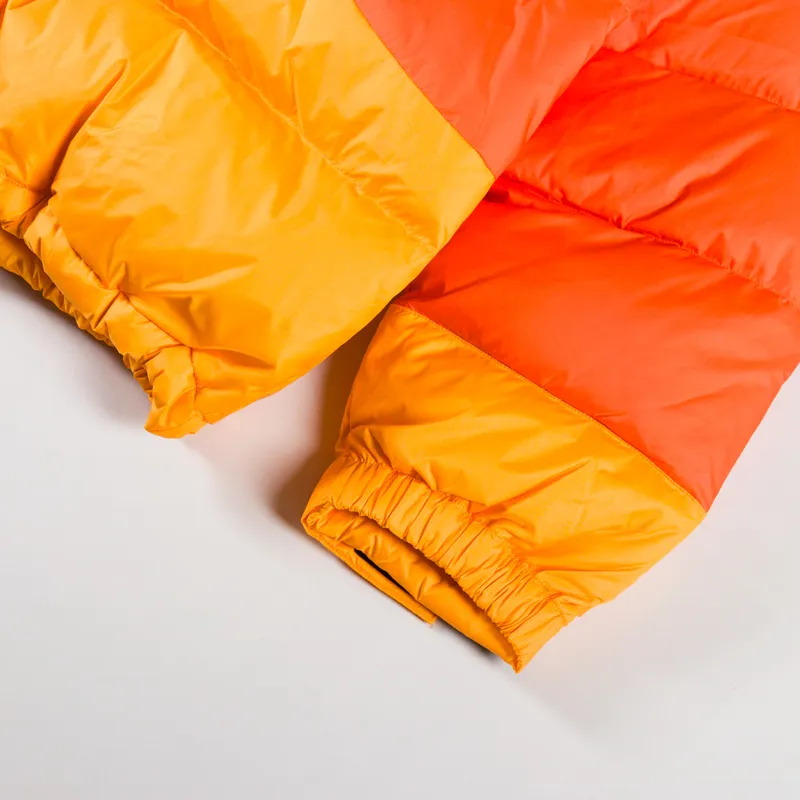 The North Face x Yinka Ilori Down Puffer Jacket Red Orange Apriocot Glaze-12