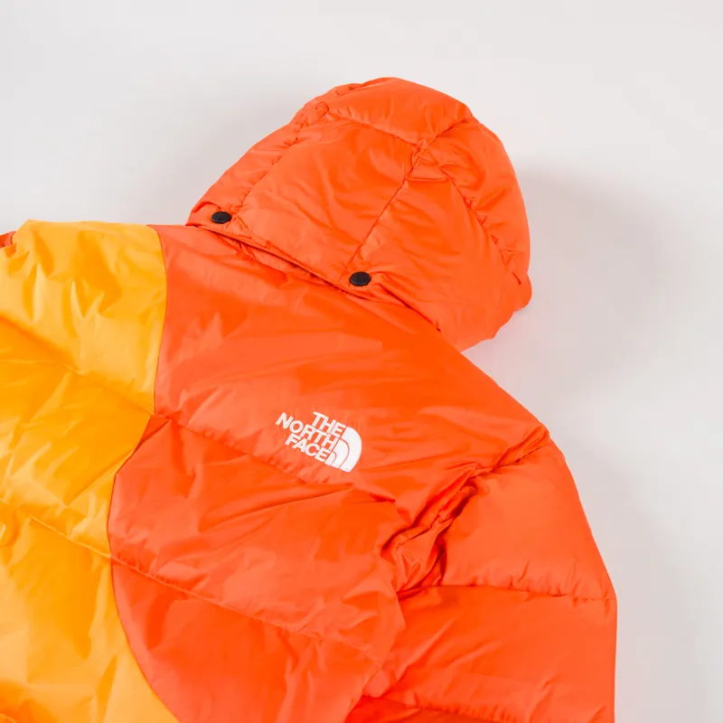 The North Face x Yinka Ilori Down Puffer Jacket Red Orange Apriocot Glaze-10
