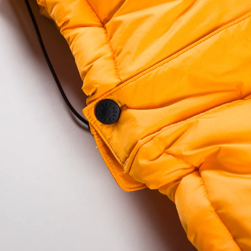 The North Face x Yinka Ilori Down Puffer Jacket Red Orange Apriocot Glaze-5