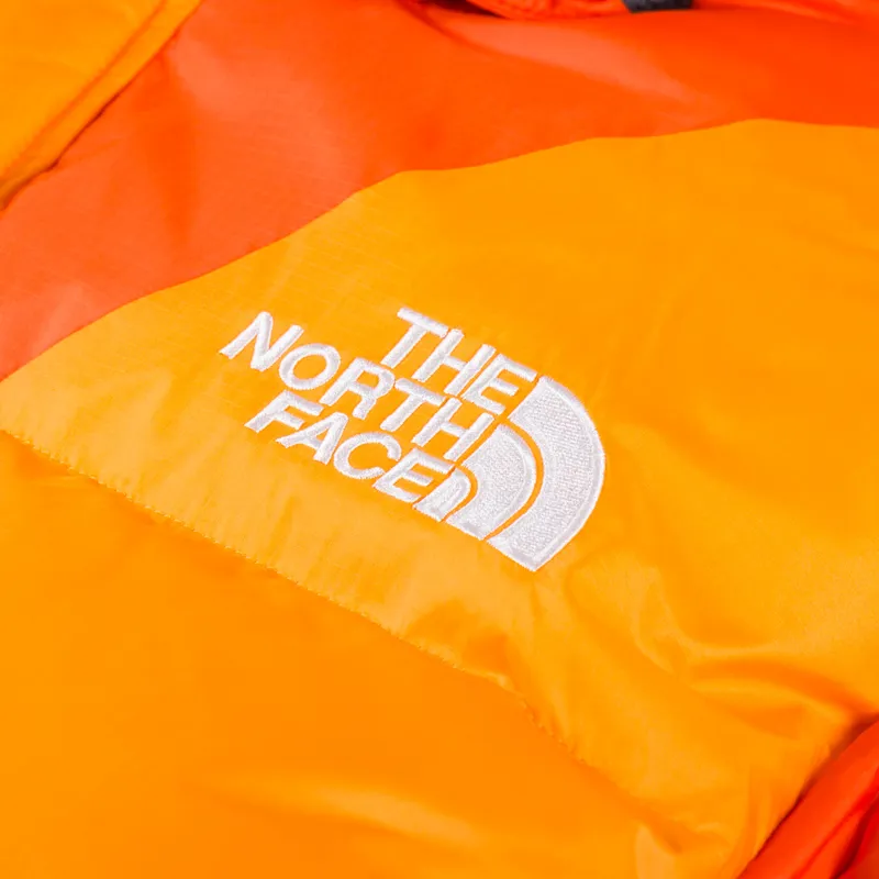 The North Face x Yinka Ilori Down Puffer Jacket Red Orange Apriocot Glaze-9