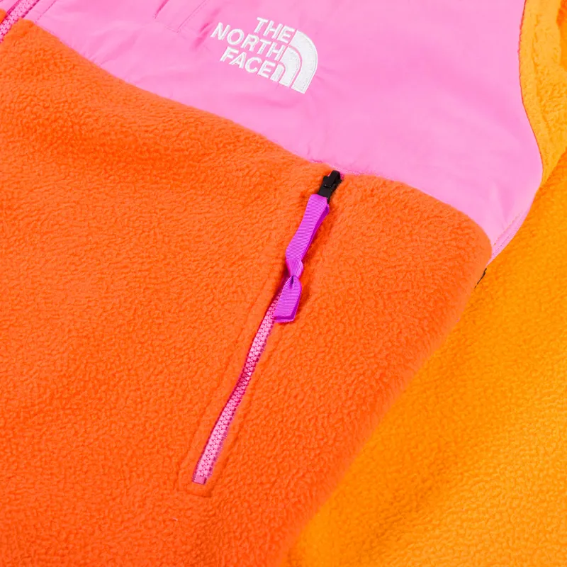 The North Face x Yinka Ilori Retro Denali Jacket Red Orange Apricot Glaze-8