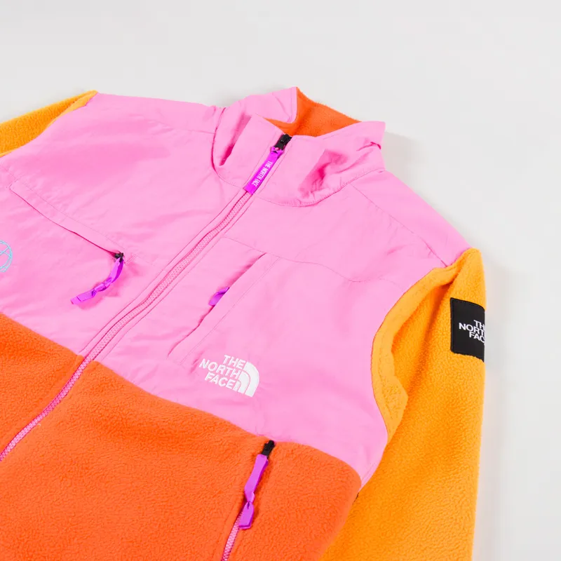 The North Face x Yinka Ilori Retro Denali Jacket Red Orange Apricot Glaze-2
