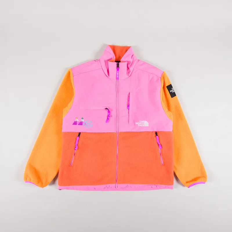 The North Face x Yinka Ilori Retro Denali Jacket Red Orange Apricot Glaze