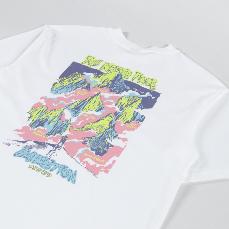The North Face Expedition Celebration Oversized T Shirt White-2
