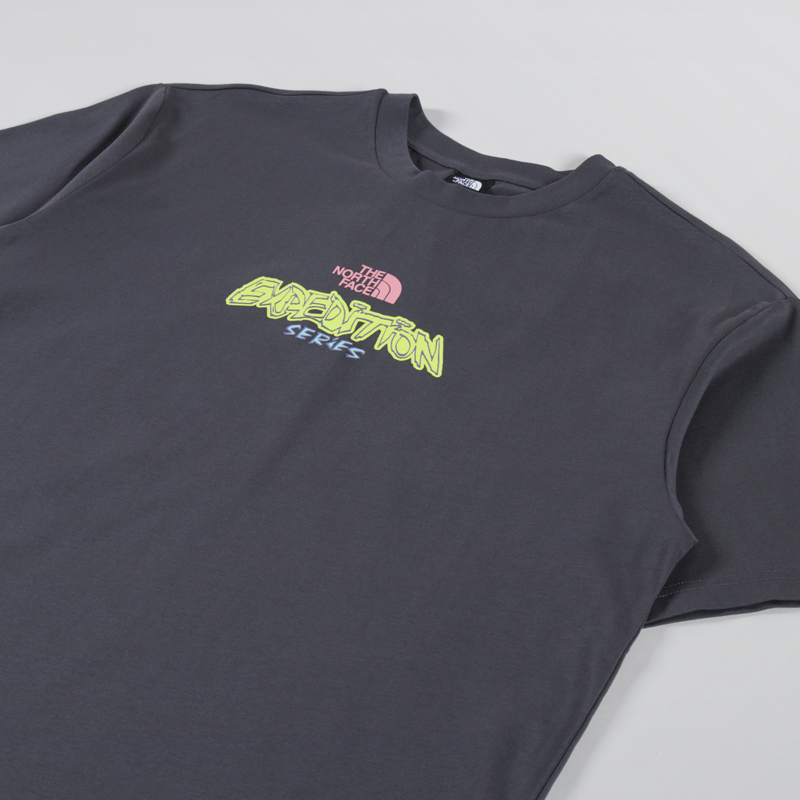 The North Face Expedition Celebration Oversized T Shirt Anthracite Grey-3