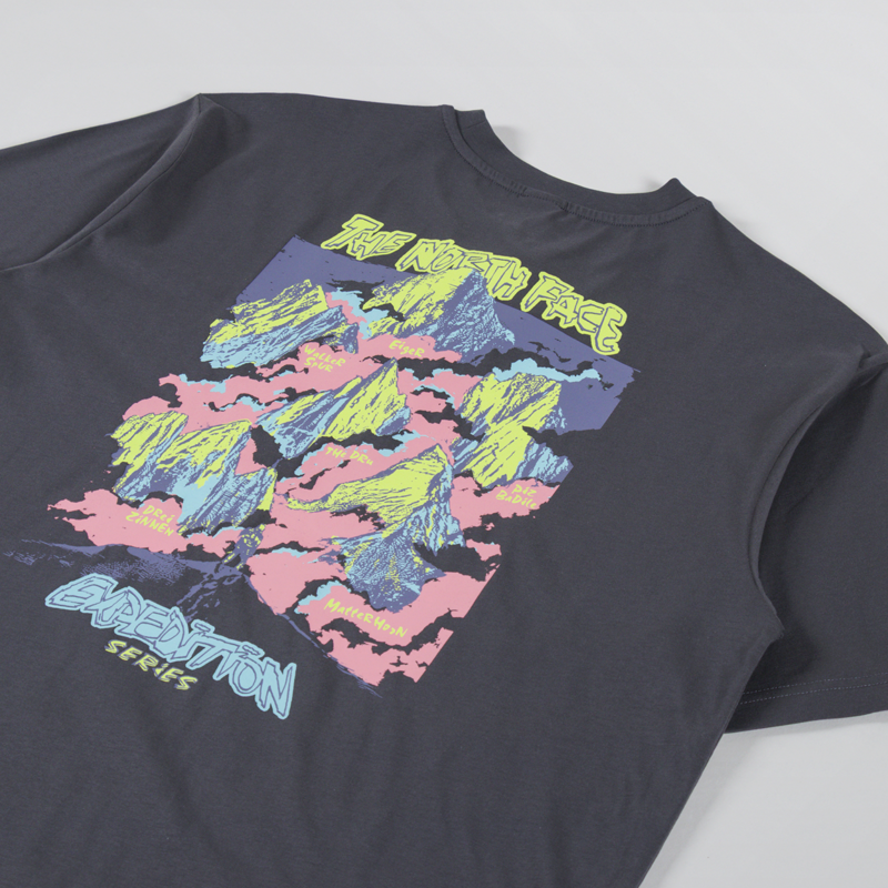 The North Face Expedition Celebration Oversized T Shirt Anthracite Grey-2