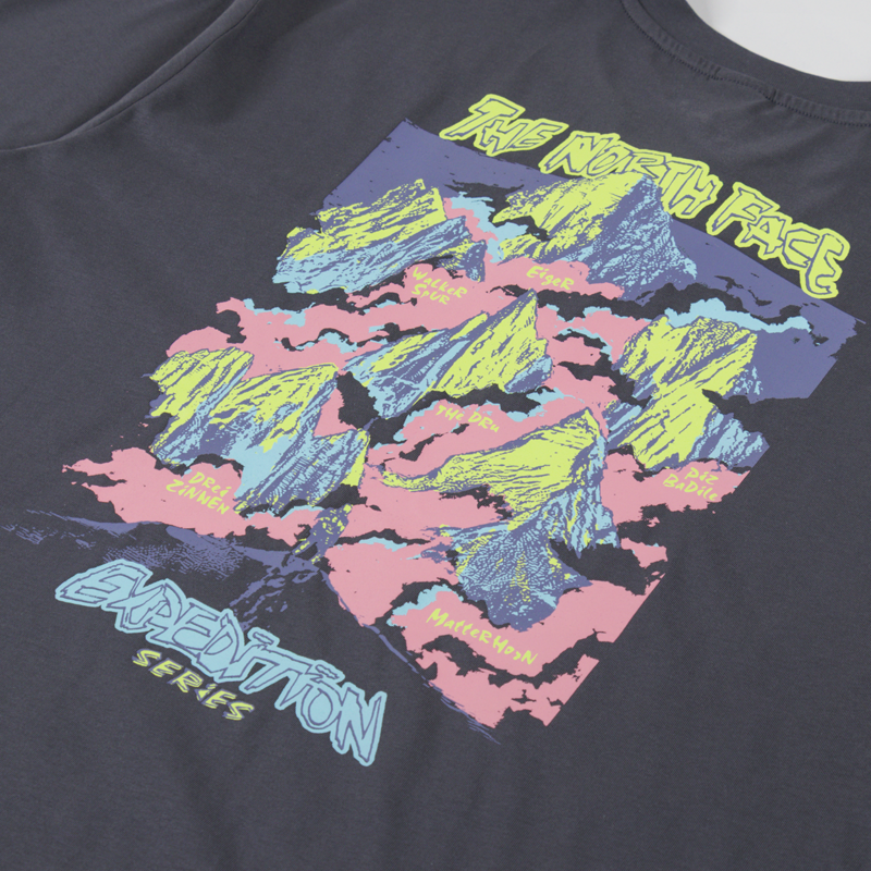 The North Face Expedition Celebration Oversized T Shirt Anthracite Grey-4