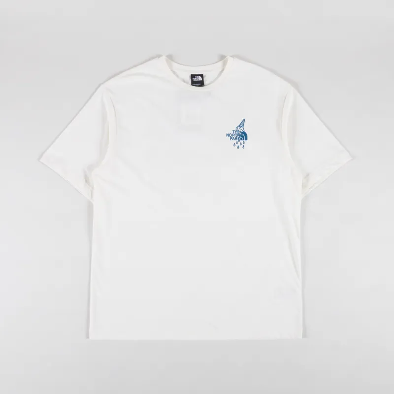 The North Face Powder Days Relaxed T Shirt White Dune-1