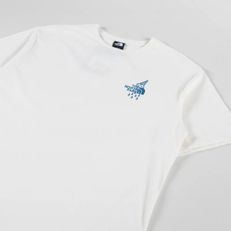The North Face Powder Days Relaxed T Shirt White Dune-3