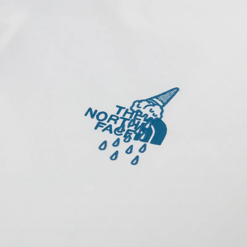 The North Face Powder Days Relaxed T Shirt White Dune-5