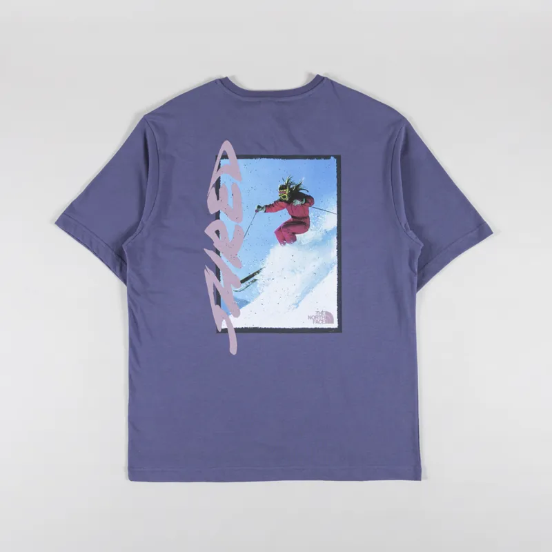 The North Face NSE Slopes Relaxed T Shirt Twilight Galaxy