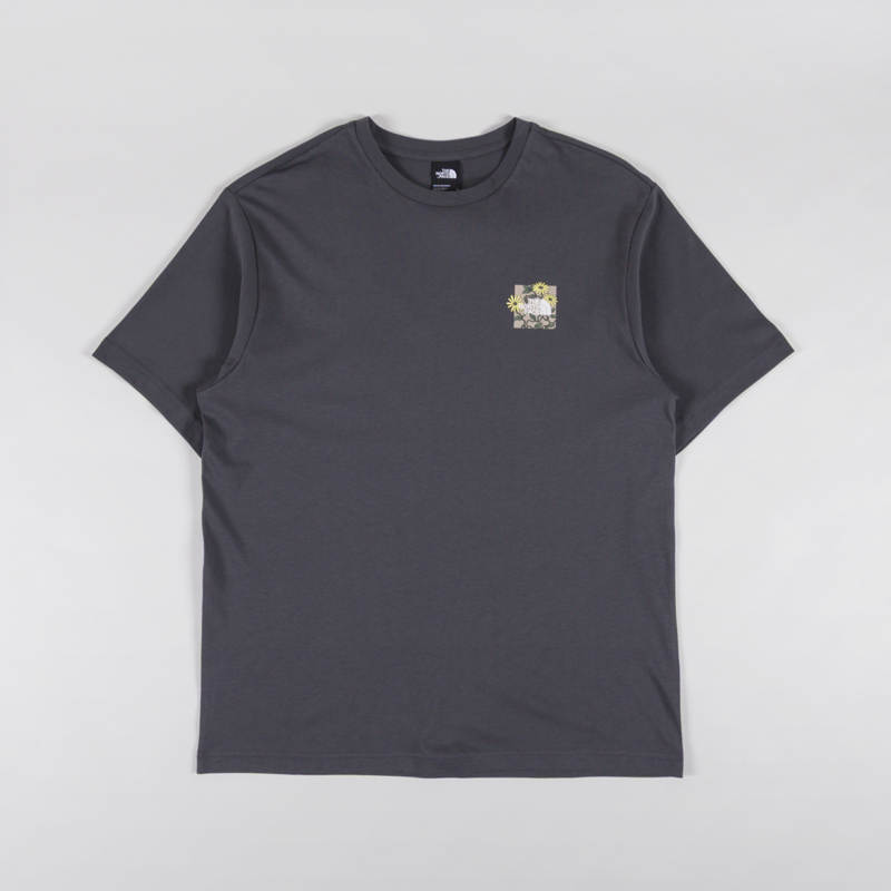 The North Face Connect Relaxed Graphic T Shirt Anthracite Grey-1