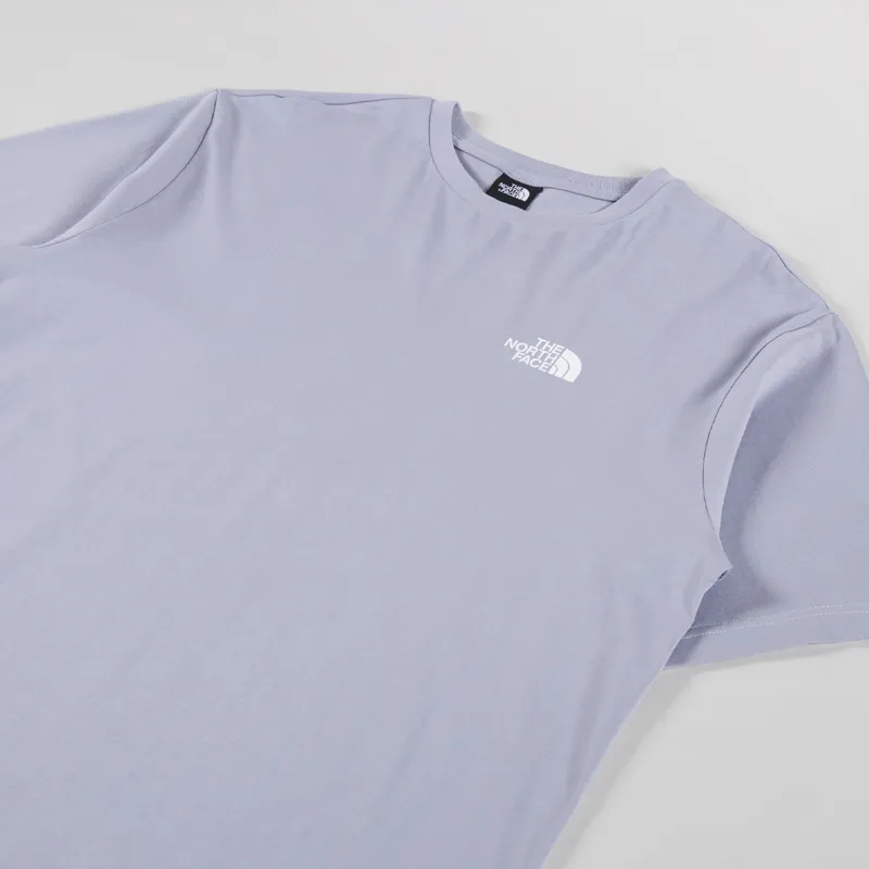 The North Face Explore Gear Relaxed T Shirt Blue Flax-3
