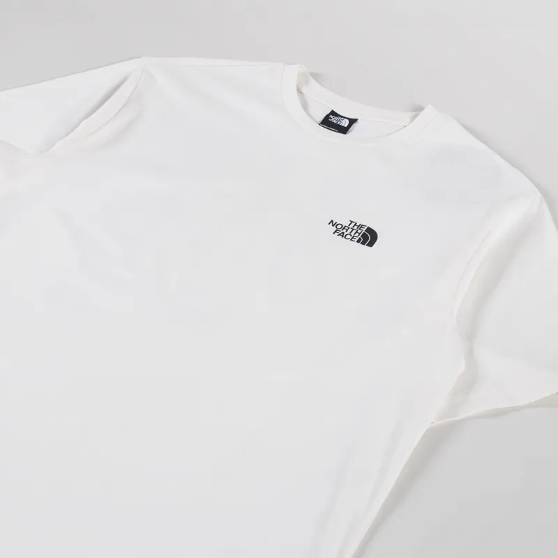 The North Face Explore Gear Relaxed T Shirt White Dune-3