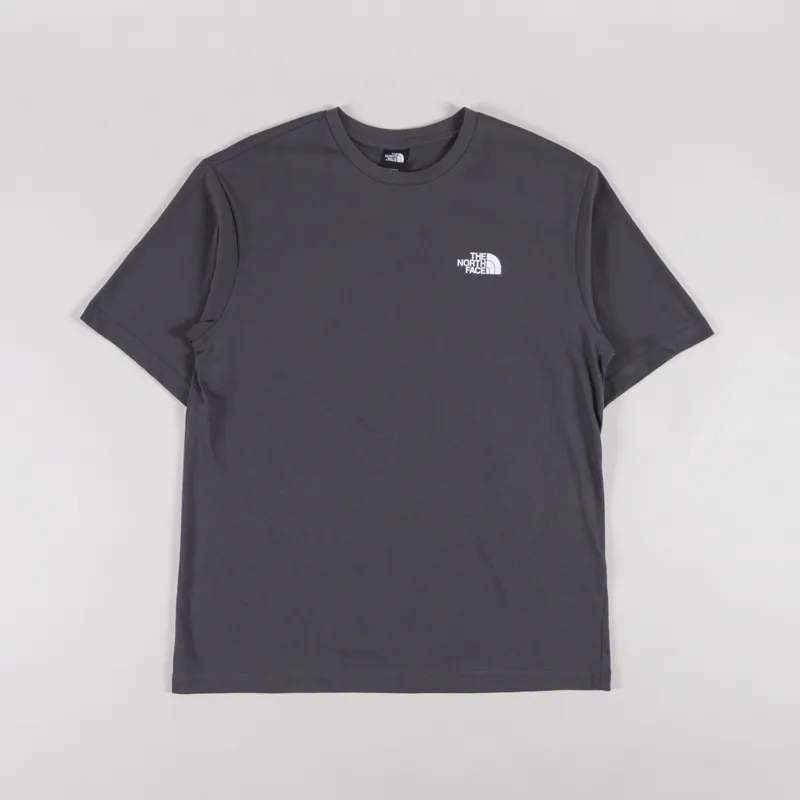 The North Face Explore Gear Relaxed T Shirt Anthracite Grey-1