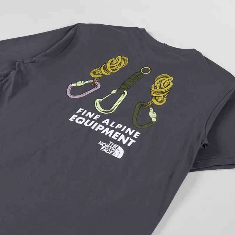 The North Face Explore Gear Relaxed T Shirt Anthracite Grey-2