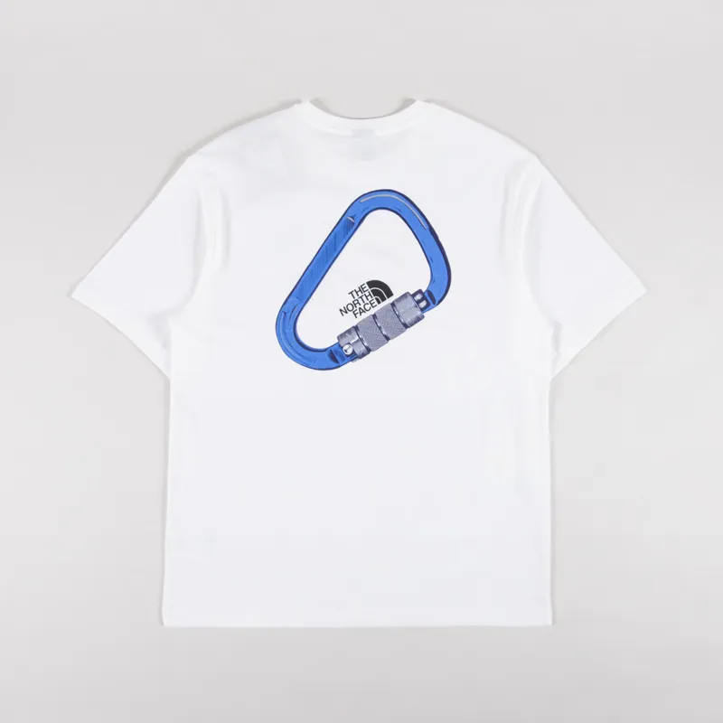 The North Face Explore Carabiner Relaxed T Shirt White