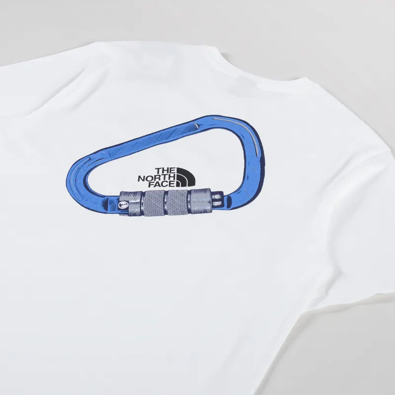 The North Face Explore Carabiner Relaxed T Shirt White-2
