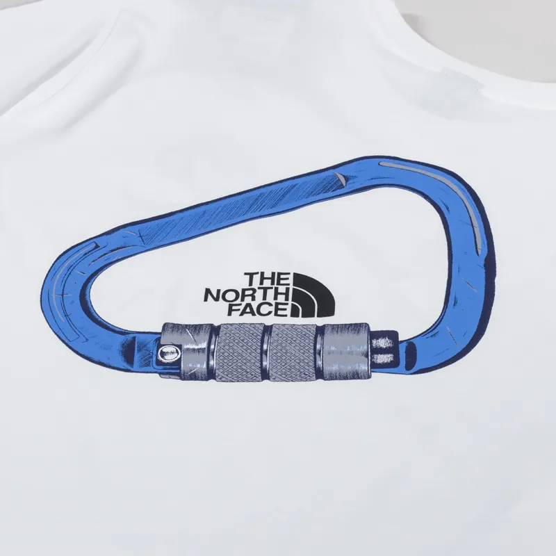 The North Face Explore Carabiner Relaxed T Shirt White-4