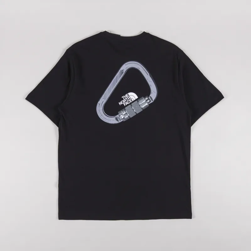 The North Face Explore Carabiner Relaxed T Shirt Black