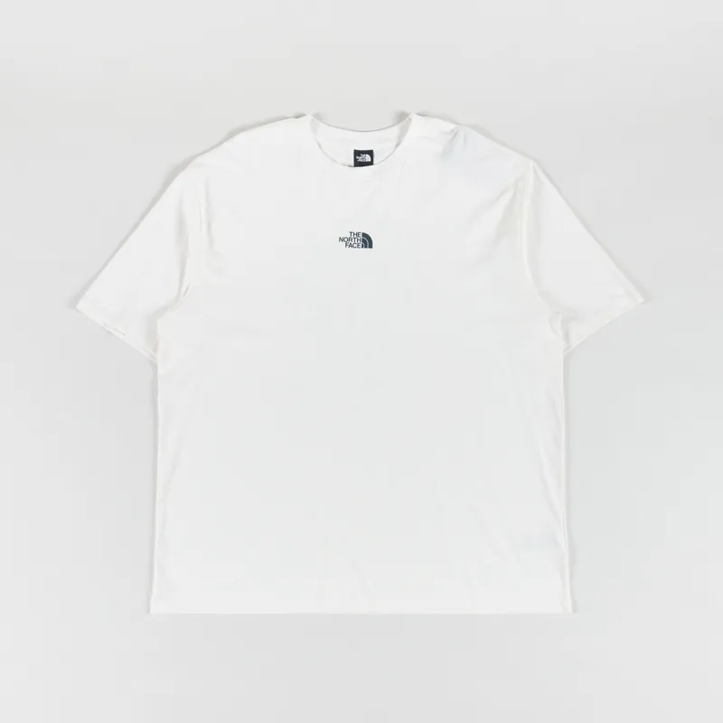 The North Face Mountain Fun Oversized T Shirt White Dune-1