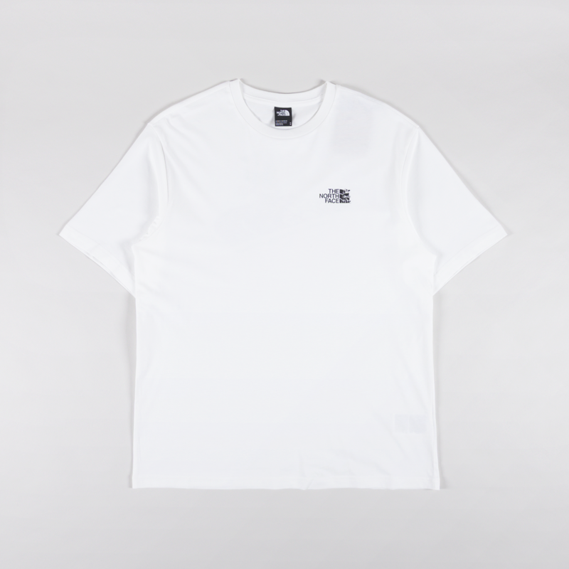 The North Face Run Graphic Relaxed T Shirt White-1