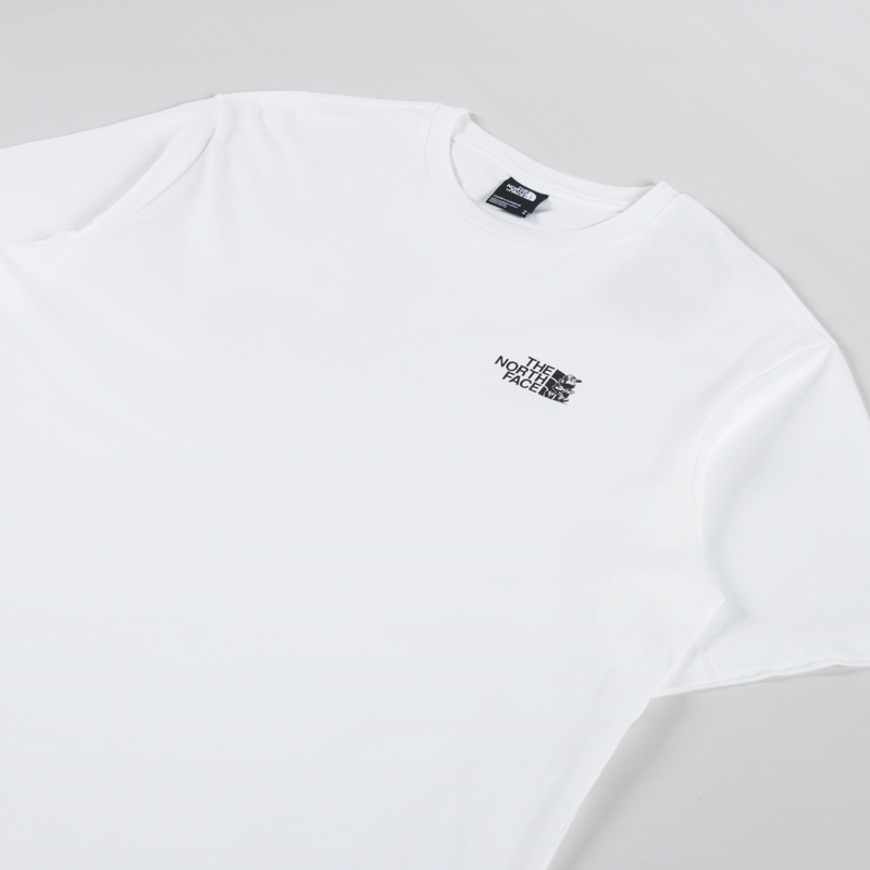 The North Face Run Graphic Relaxed T Shirt White-3