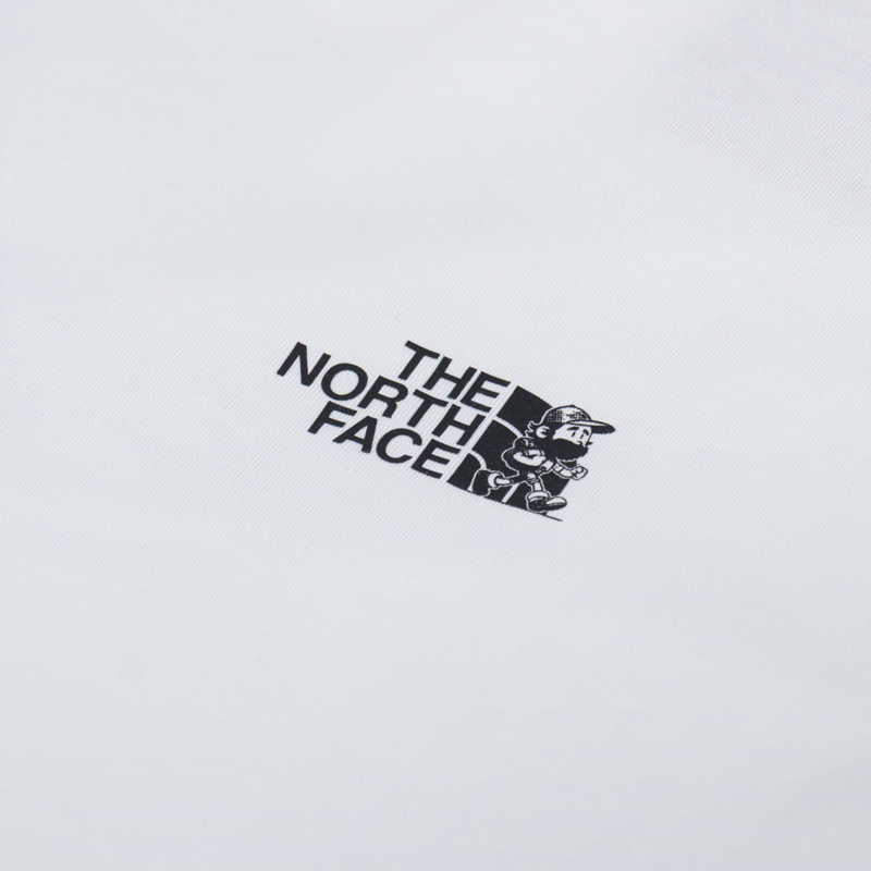 The North Face Run Graphic Relaxed T Shirt White-5