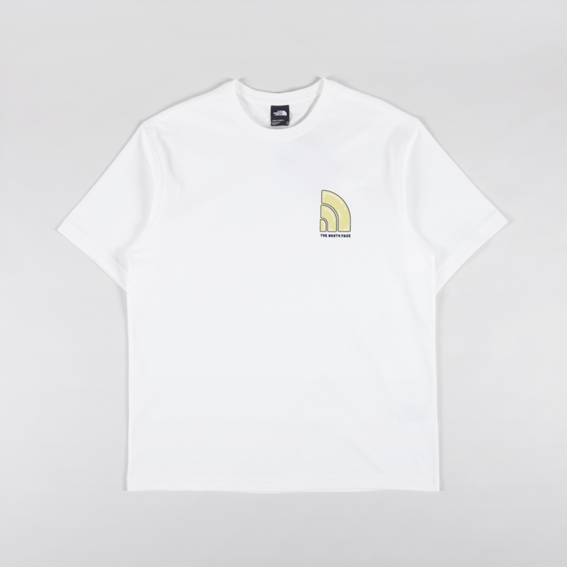 The North Face Bubble Logo Relaxed T Shirt TNF White-1