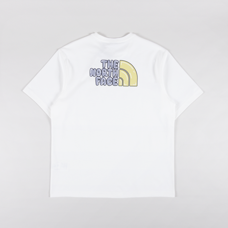 The North Face Bubble Logo Relaxed T Shirt TNF White