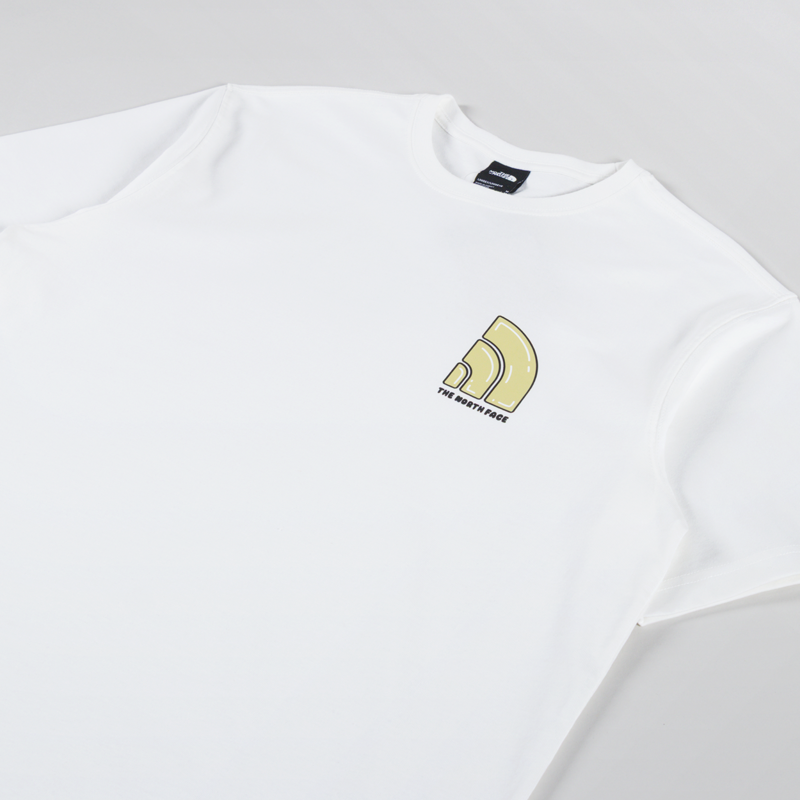 The North Face Bubble Logo Relaxed T Shirt TNF White-3
