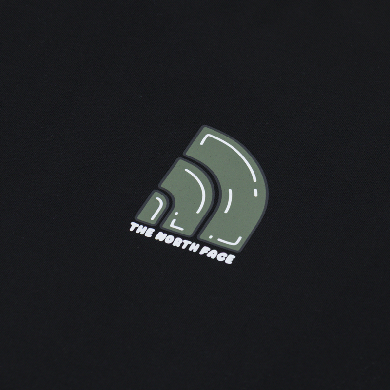 The North Face Bubble Logo Relaxed T Shirt TNF Black-5