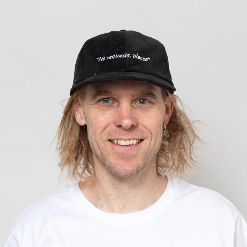 Cafe Mountain No Requests Hat Black-1