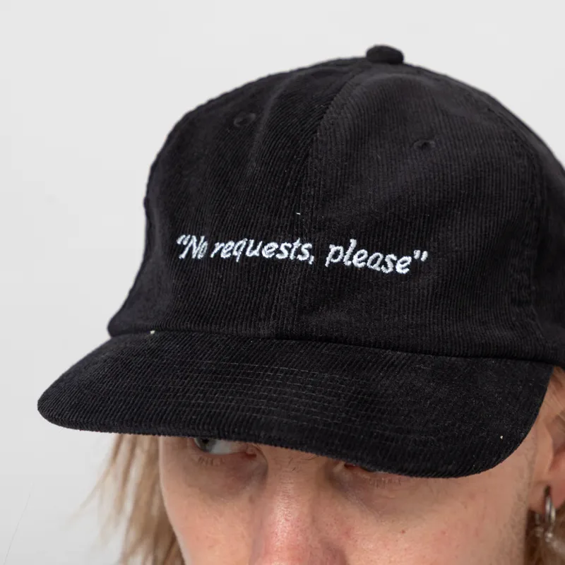 Cafe Mountain No Requests Hat Black-3