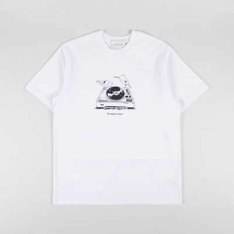 Cafe Mountain No Requests T Shirt White