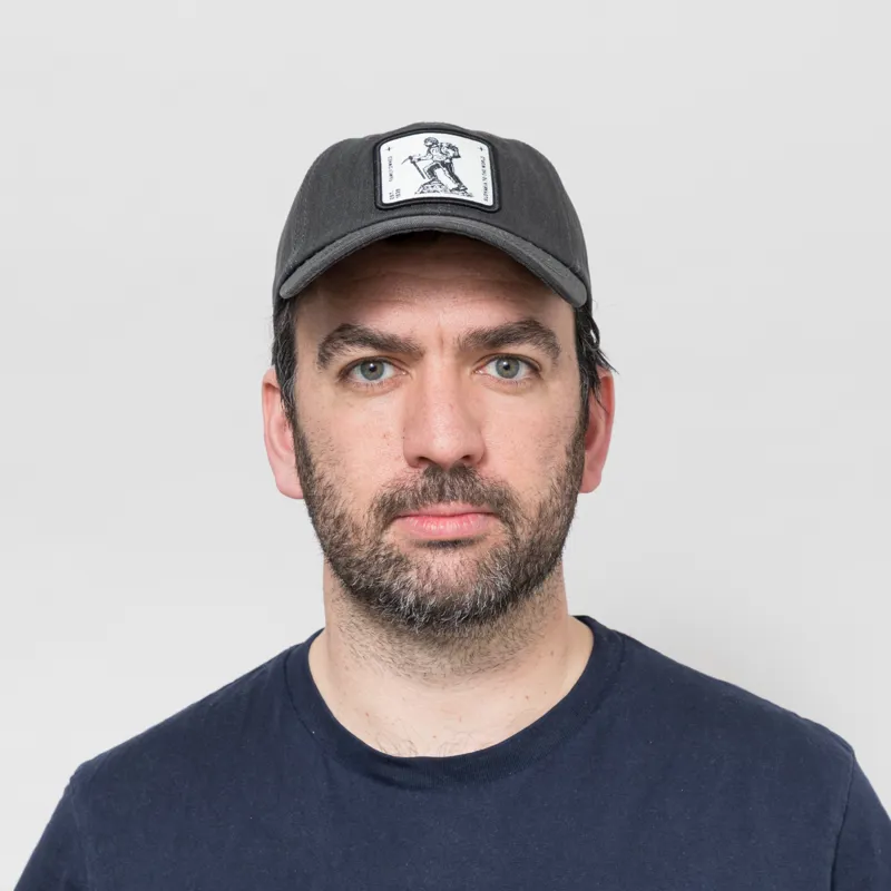 Novesta Heritage Dad Cap Charcoal-1