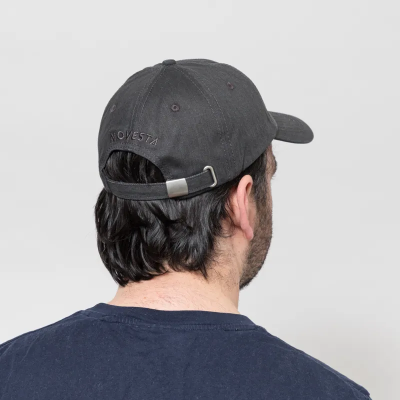 Novesta Heritage Dad Cap Charcoal-2